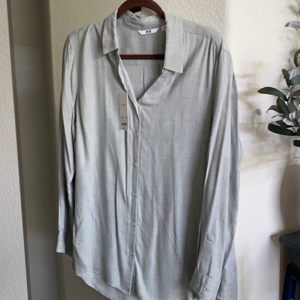 uniglo Button down Blouse